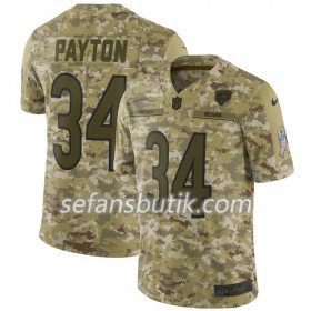 Chicago Bears Tröjor Walter Payton 34 Nike Salute to Service - Herr